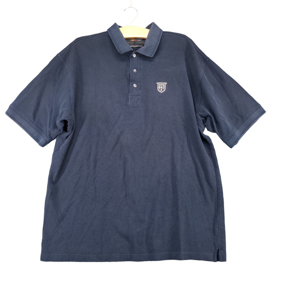 Greg Norman Men's Polo Shirt Blue XL Short Sleeve Regular Fit Cotton Casual - Picture 1 of 14